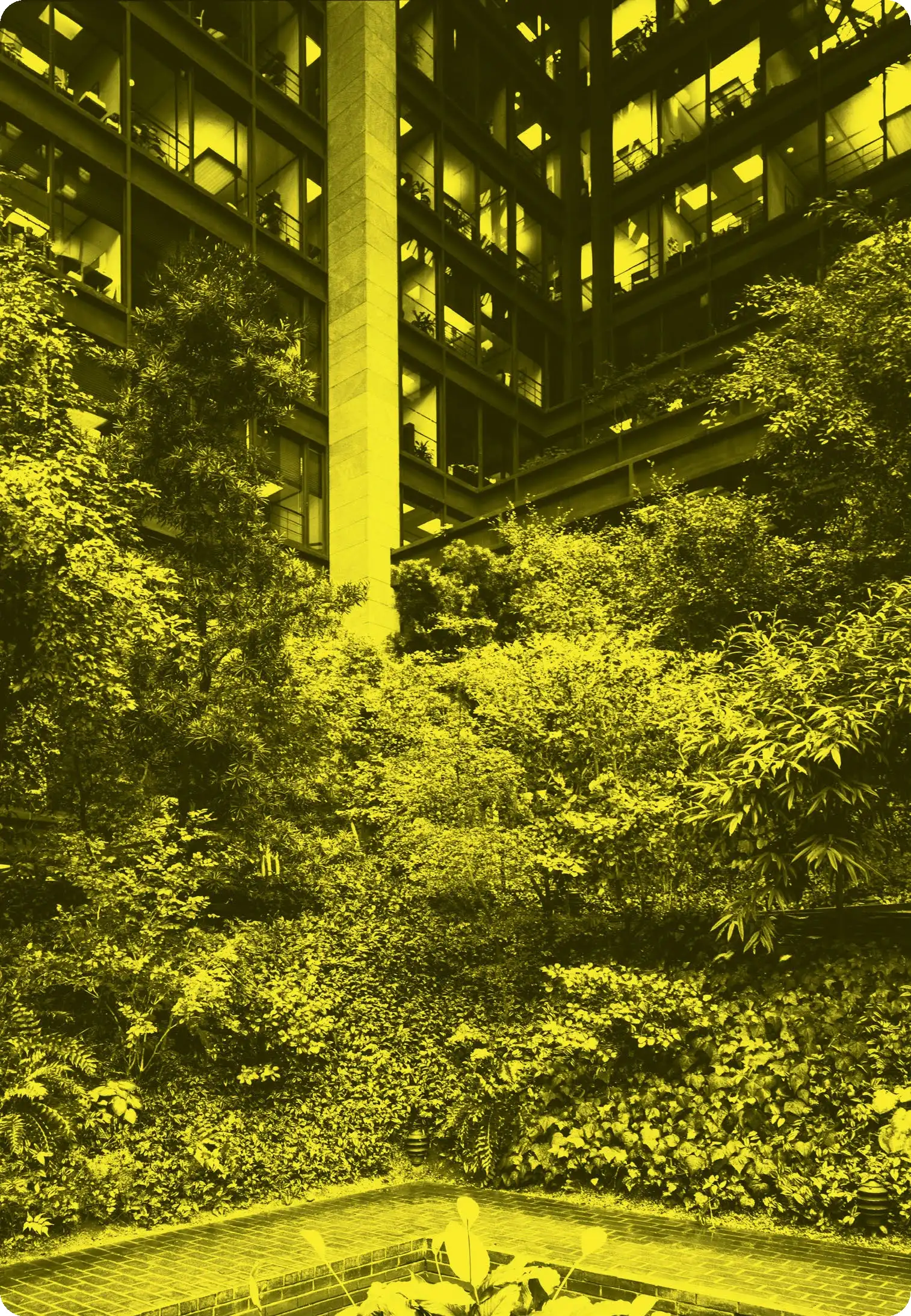 The Ford Foundation, Kevin Roche John Dinkeloo and Associates, 1967, New York